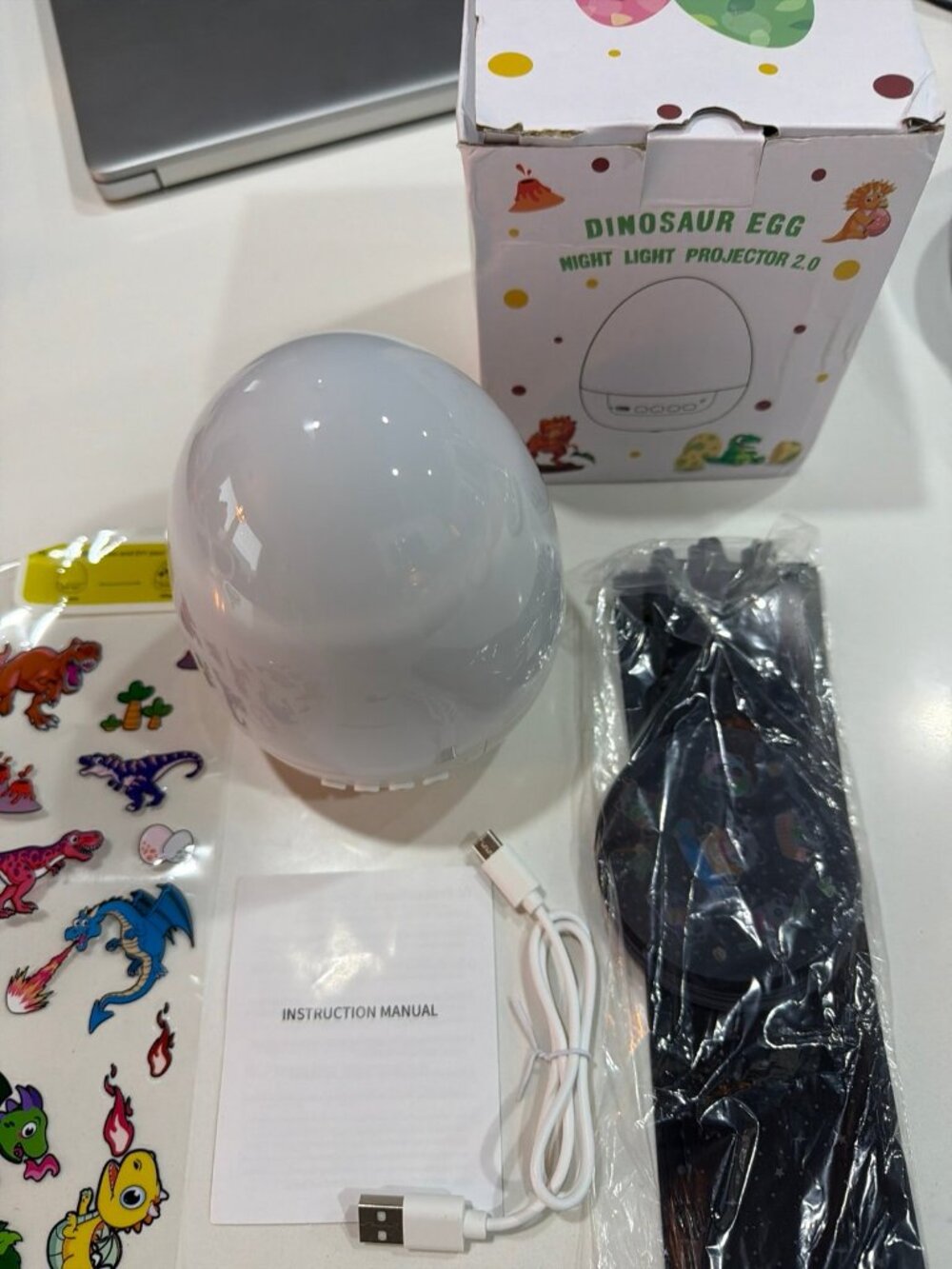 Dinosaur Egg Night Light Projector 2.0